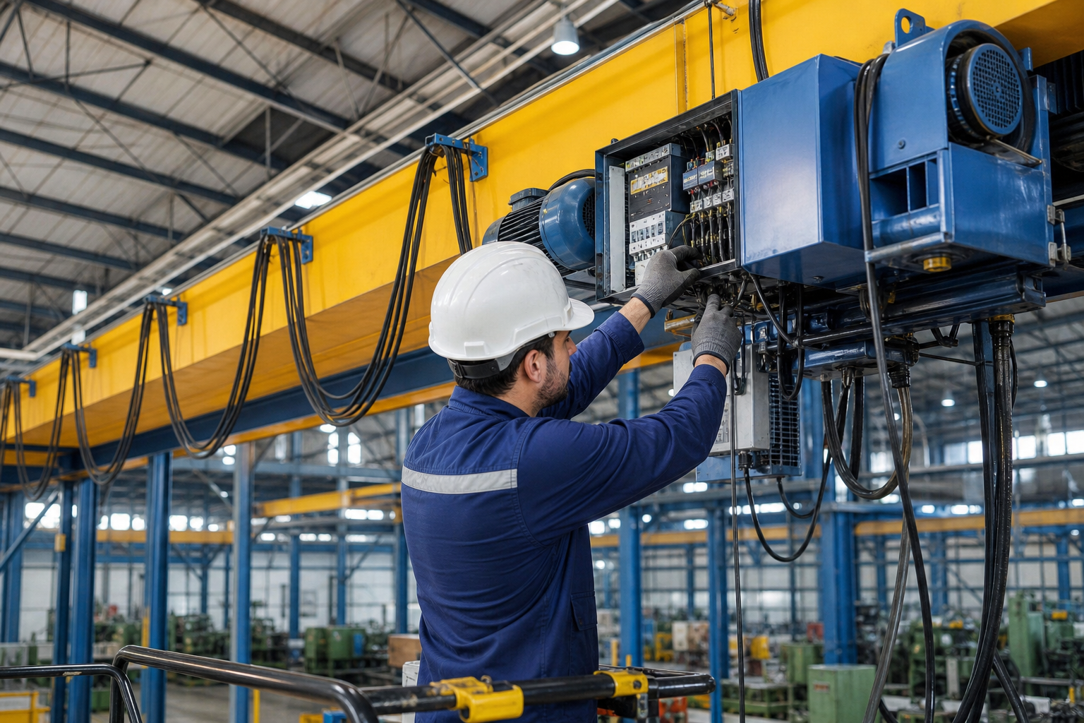 گام های کلیدی در اجرای رتروفیت جرثقیل در کارخانه